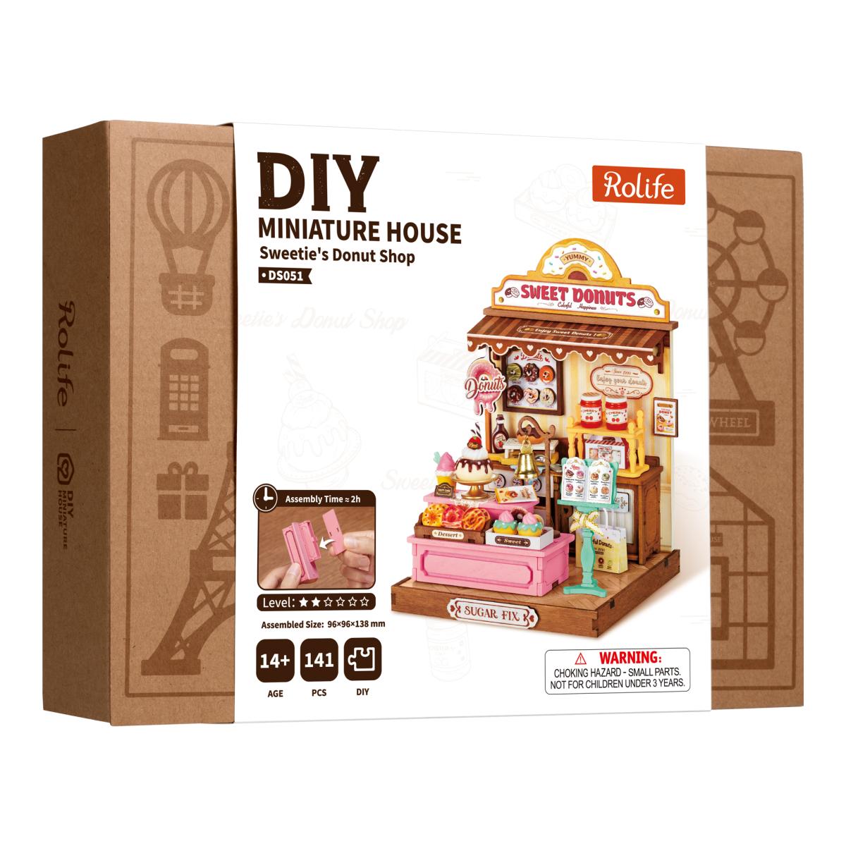 Imagen 2 de Maquetas de Madera Rolife Sweetie’s Donut Shop