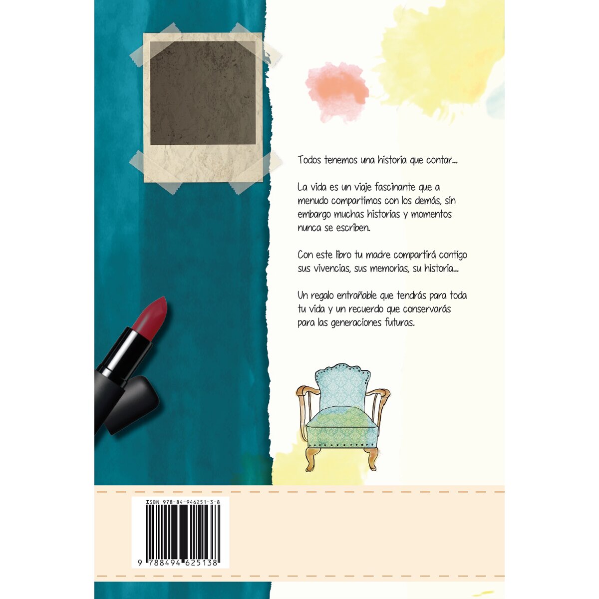 Livro Cuéntame tu Vida Querida mamá, entre tú y yo 2