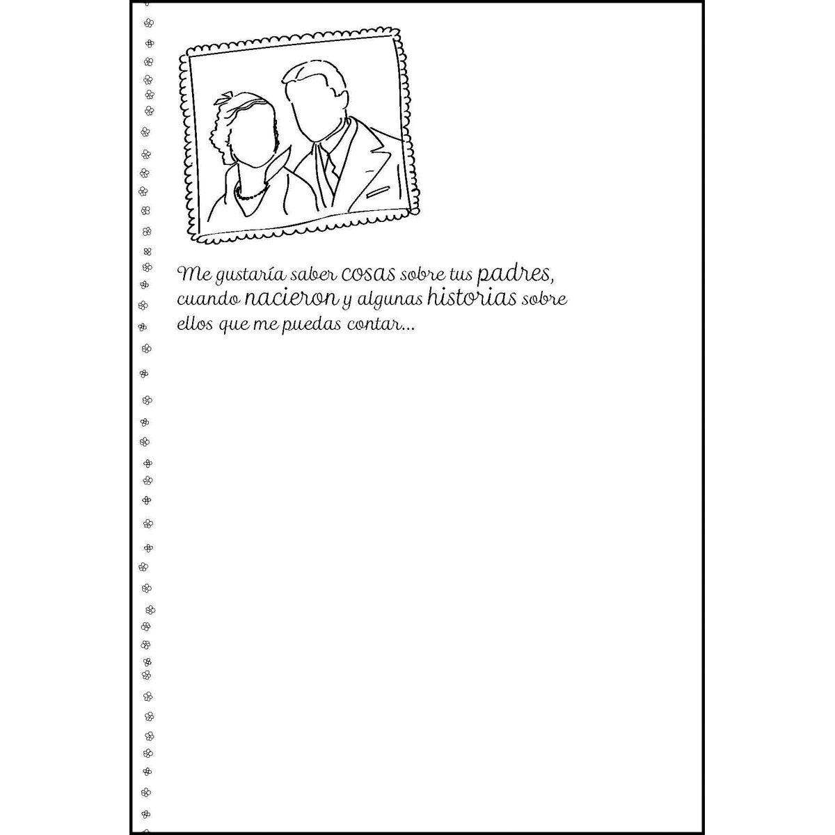 Livro Cuéntame tu Vida Querida mamá, entre tú y yo 4