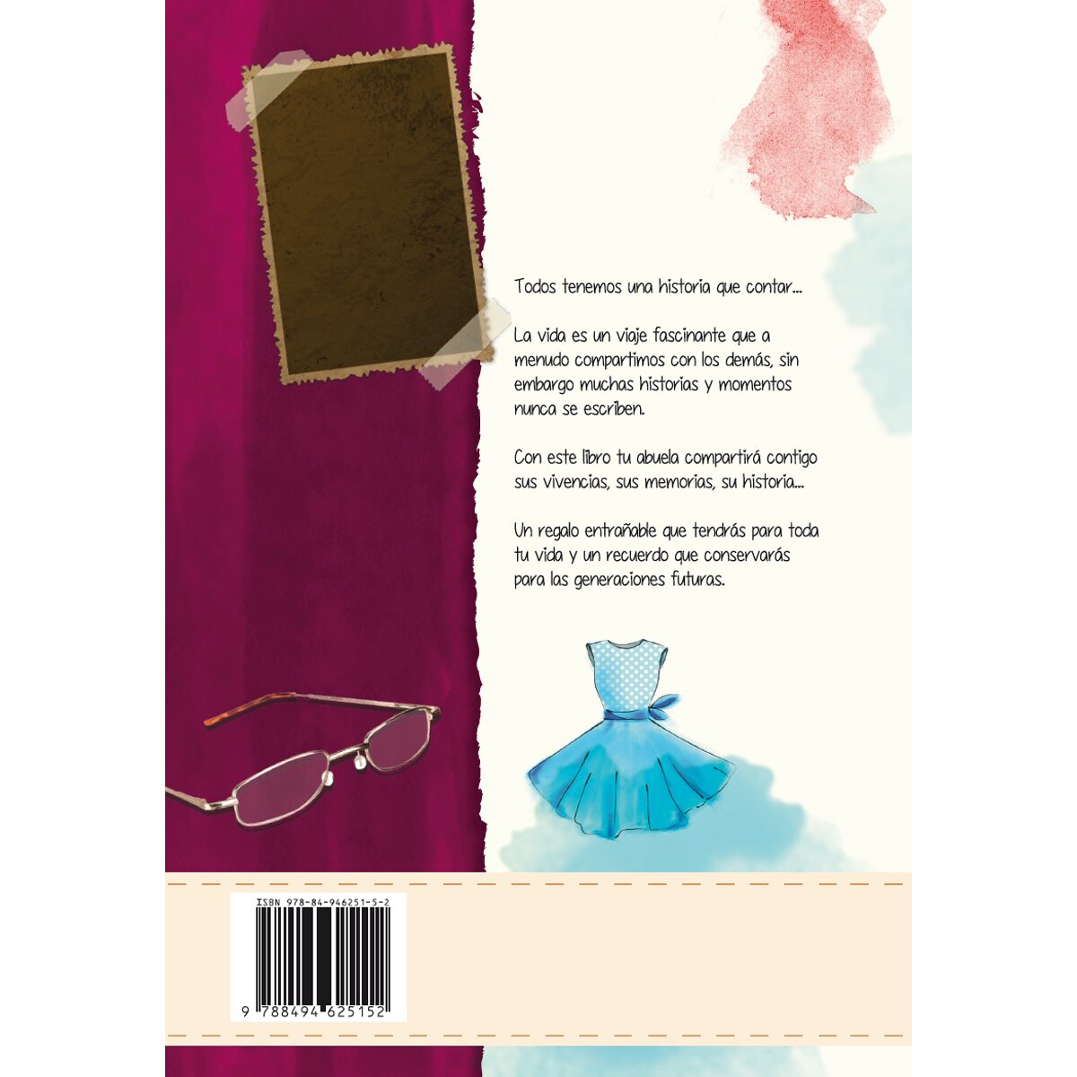 Livro Cuéntame tu Vida Querida abuela, entre tú y yo 10