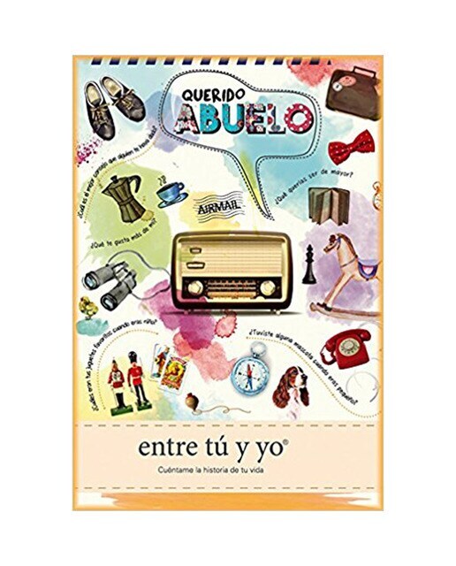Libro Cuéntame tu Vida Querido abuelo, entre tú y yo