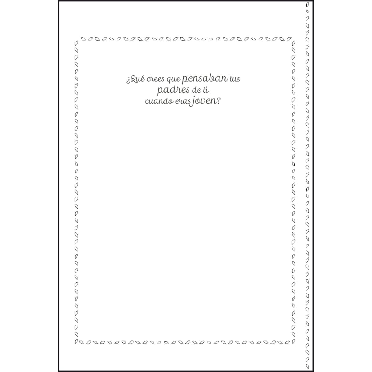Livro Cuéntame tu Vida Querido abuelo, entre tú y yo 5