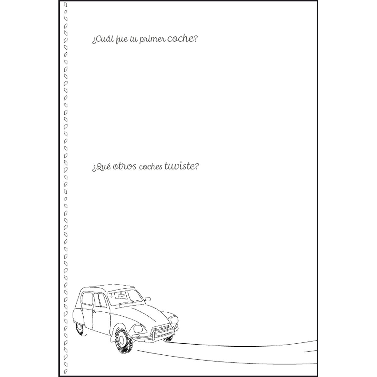 Livro Cuéntame tu Vida Querido abuelo, entre tú y yo 8