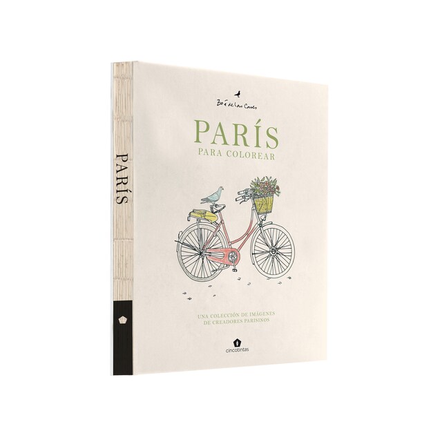 Imagem 0 de Livro Paris para colorir Cinco Tintas