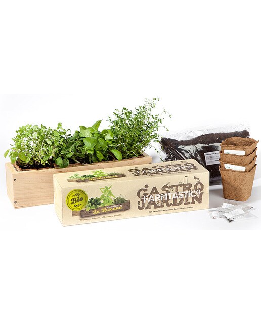 Imagem 0 de Kit de semeadura Aromáticas de la Toscana