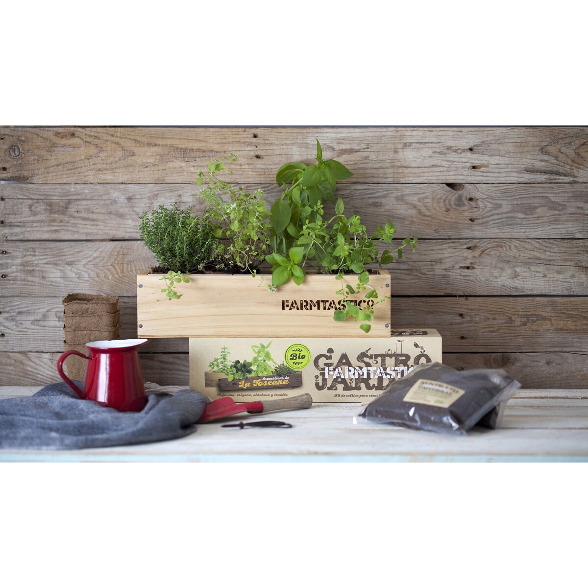 Kit de semeadura Aromáticas de la Toscana 2