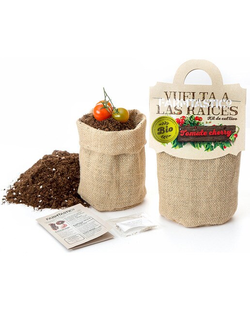 Imagem 0 de Kit de Semeadura Gastrojardín Vuelta a las Raíces Tomate Cherry