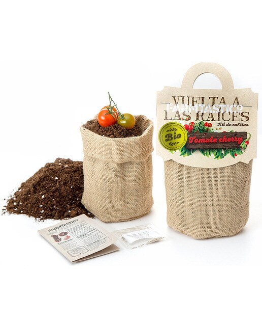 Kit de Siembra Gastrojardín Vuelta a las Raíces Tomate Cherry