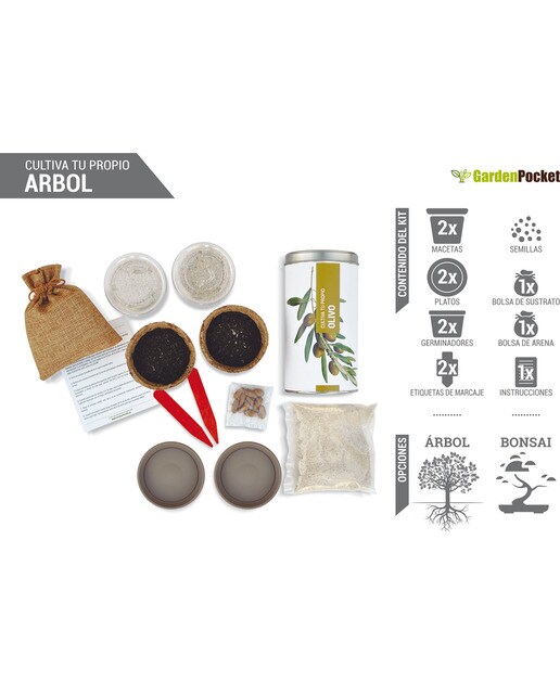 Kit de Cultivo a Tua Própria Oliveira 2