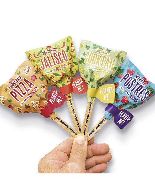 Bolas de Sementes Lollipop Pizza 3