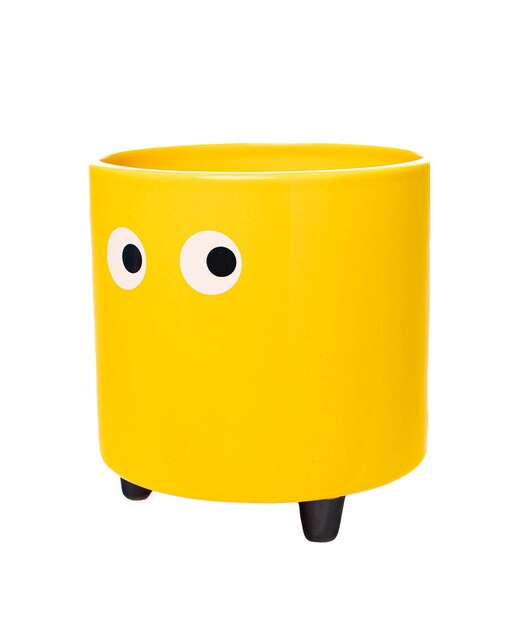 Imagem 0 de Suporte para Vasos Olhos - Amarelo