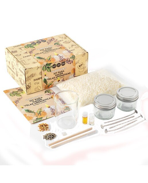 Kit para hacer Velas Aromáticas FARMTASTICo