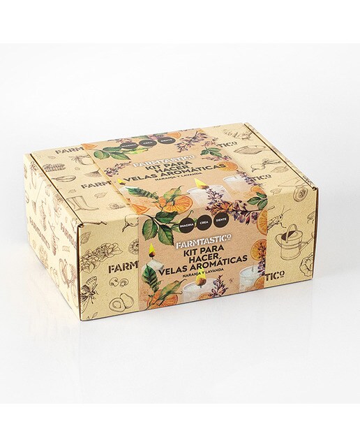 Kit para fazer Velas Aromáticas FARMTASTICo 2