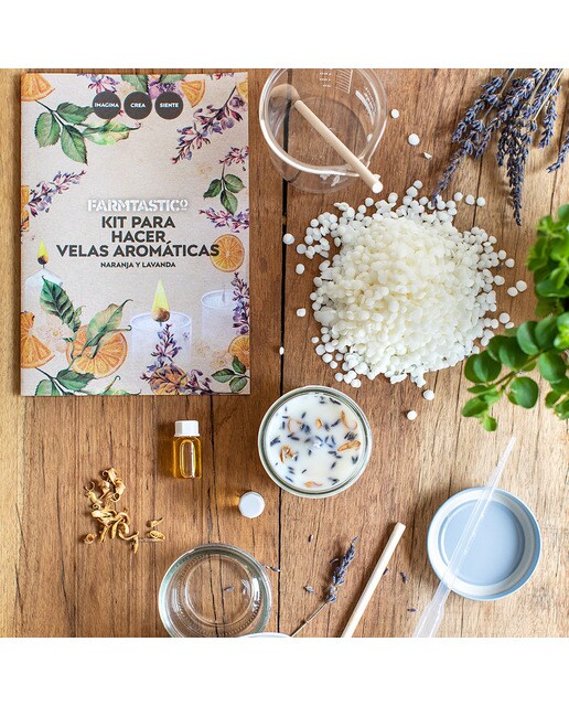 Kit para fazer Velas Aromáticas FARMTASTICo 5