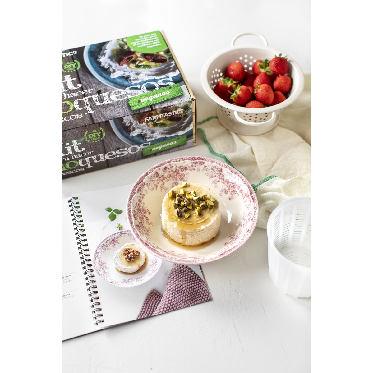 Kit de queijo vegano 4