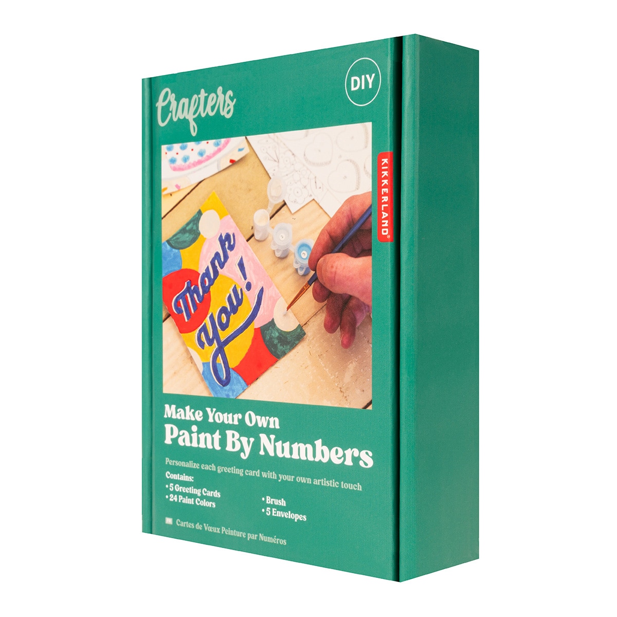 Imagem 0 de Cartões de felicitações Kikkerland para pintar