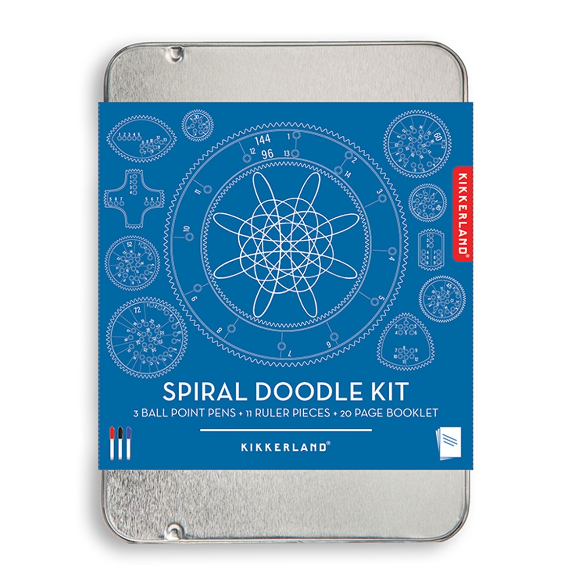 Kit de desenho mandala  Kikkerland 3