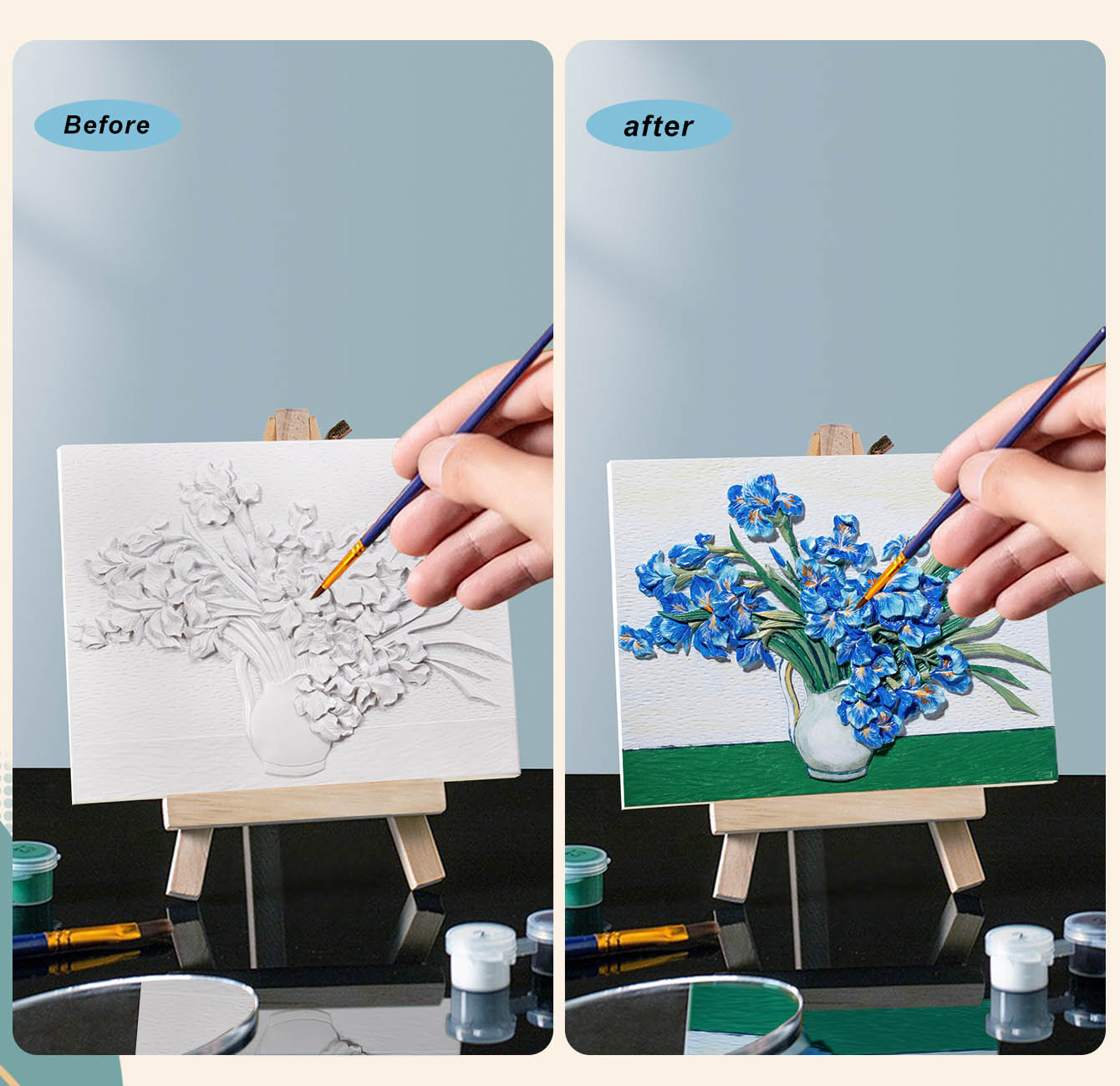 Pintura Em Relevo Íris Da Madnesstoys 3