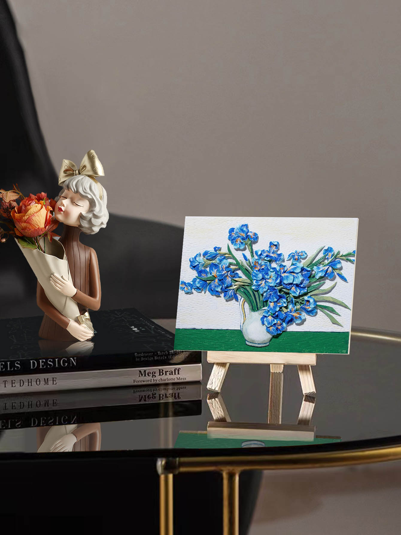 Pintura Em Relevo Íris Da Madnesstoys 5