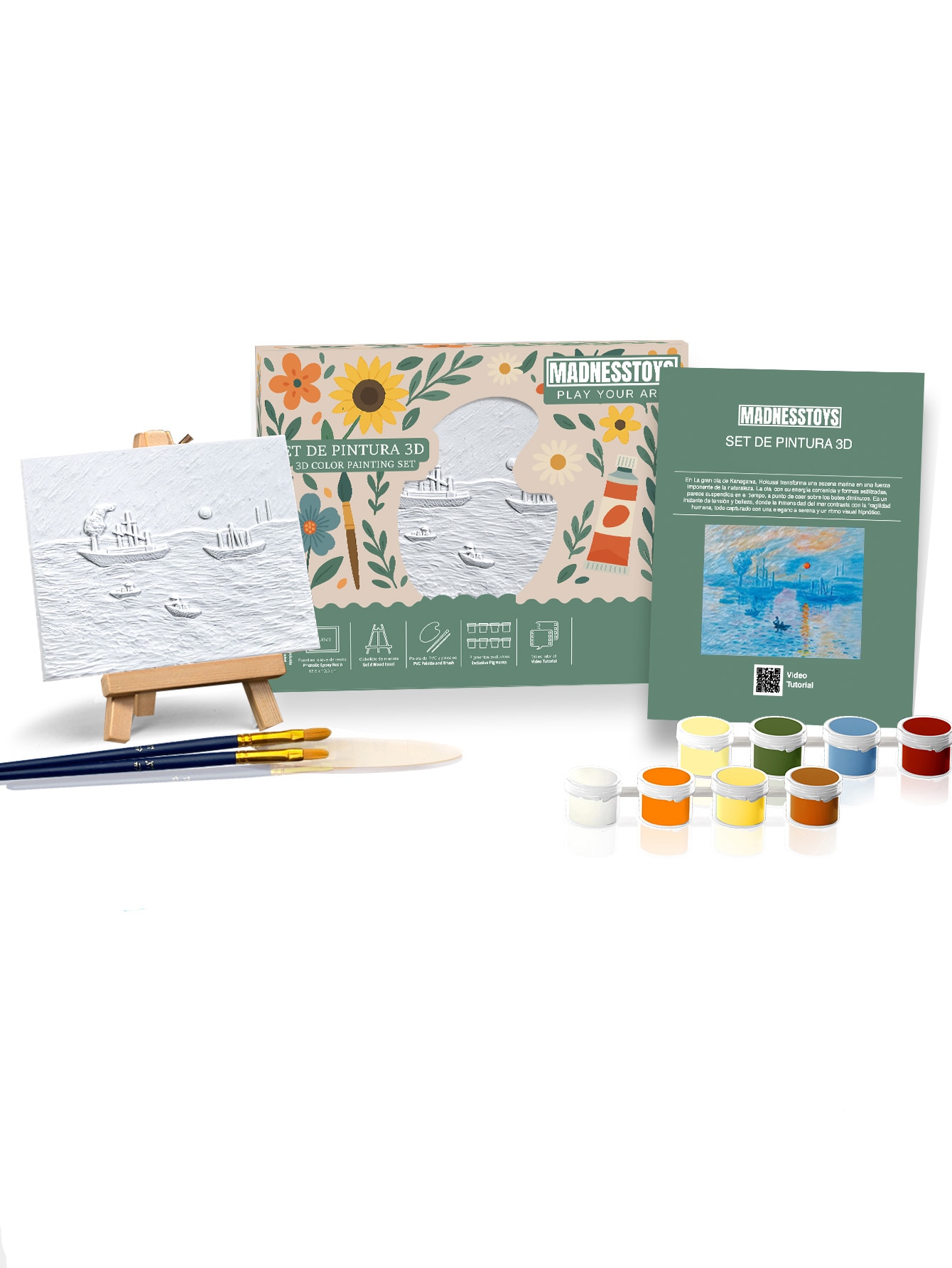 Pintura em relevo Madnesstoys Sunrise 6