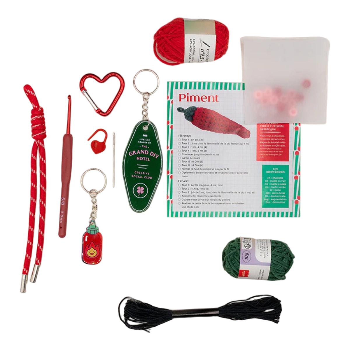 Kit de  Croché La petite Epicerie LUCKY PEPPER 3