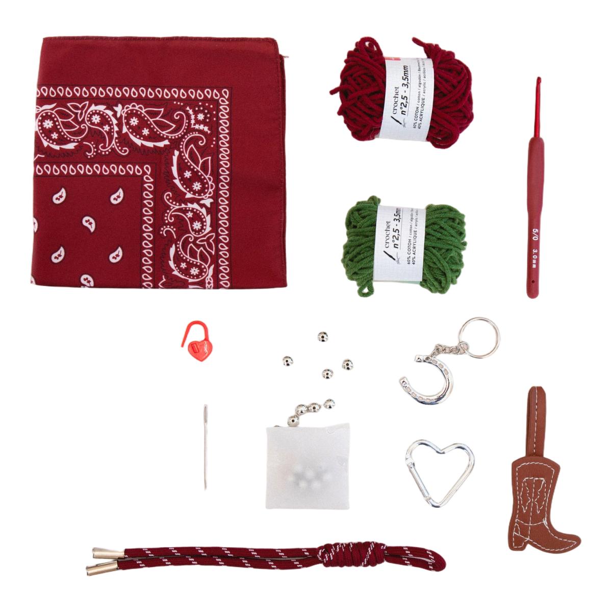 Kit de  Croché La petite Epicerie CHERRY COWBOY 3