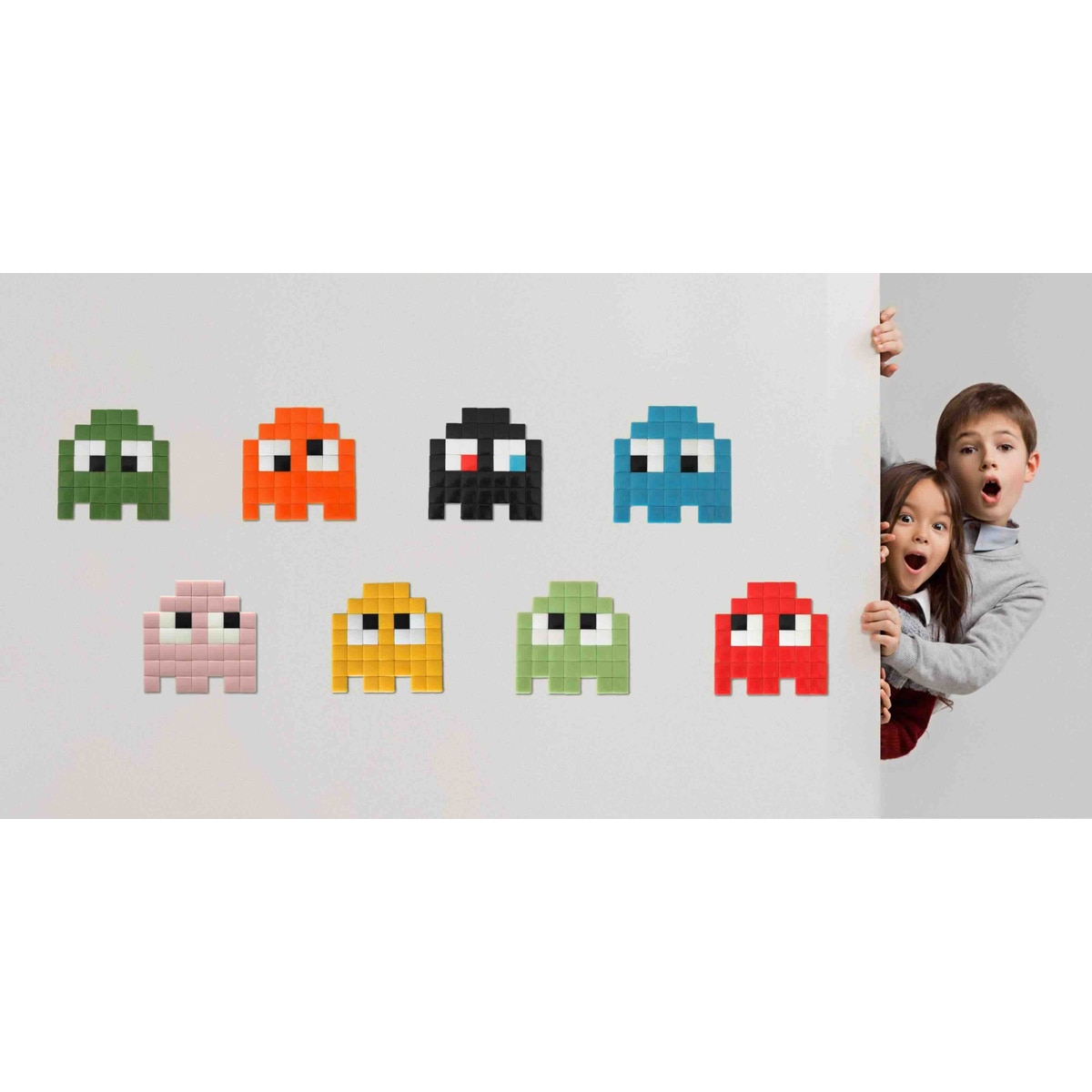 Gloomie(s) Azul Claro Pixel Corner Kit Artístico de Ocio Criativo 4