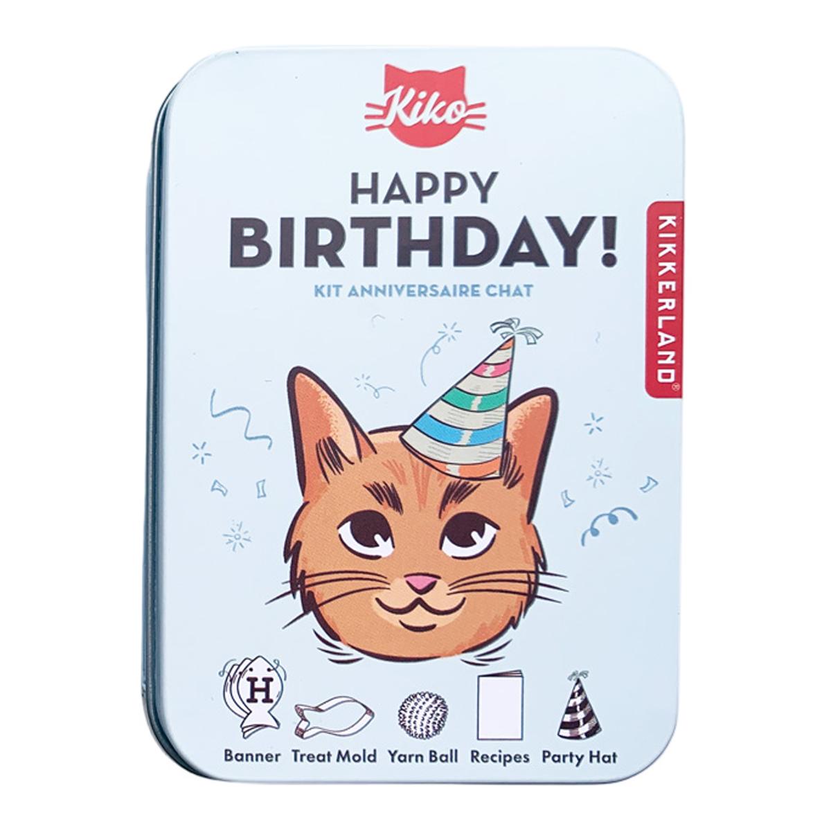 Kit de Aniversario para Gatos de Kikkerland 4