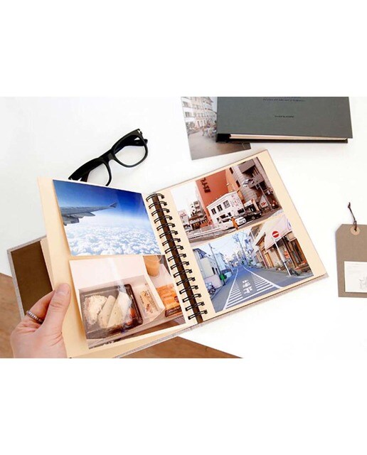Álbum Scrap Book Iconic cubierta khaki 7