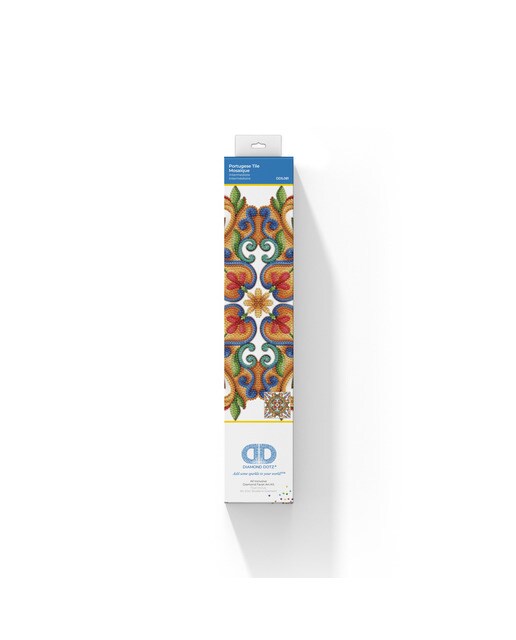 Quadro de Pintura com Diamantes Diamond Dotz Portugese Tile 4