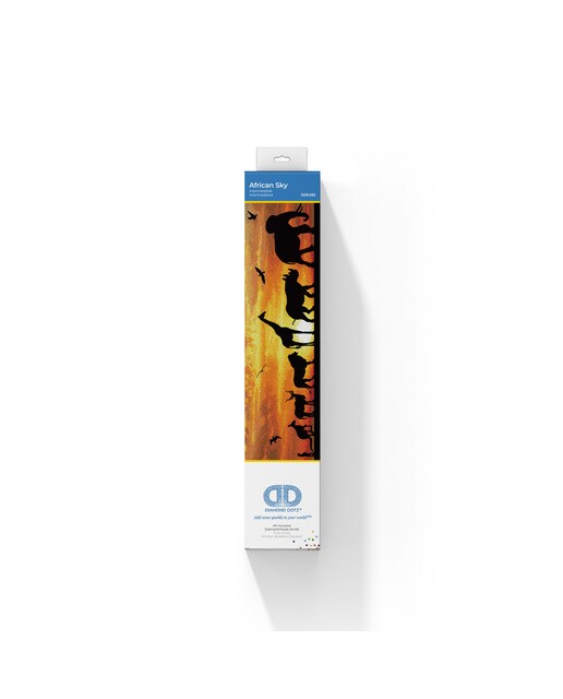 Quadro de Pintura com Diamantes Diamond Dotz African Sky 2