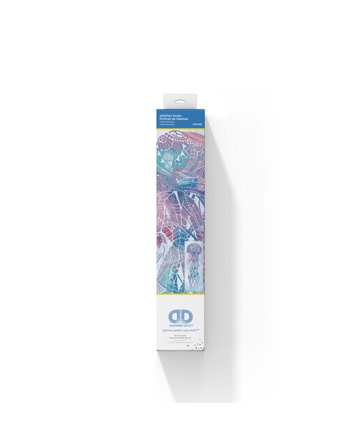 Quadro de Pintura com Diamantes Diamond Dotz Jellyfish Swish 2