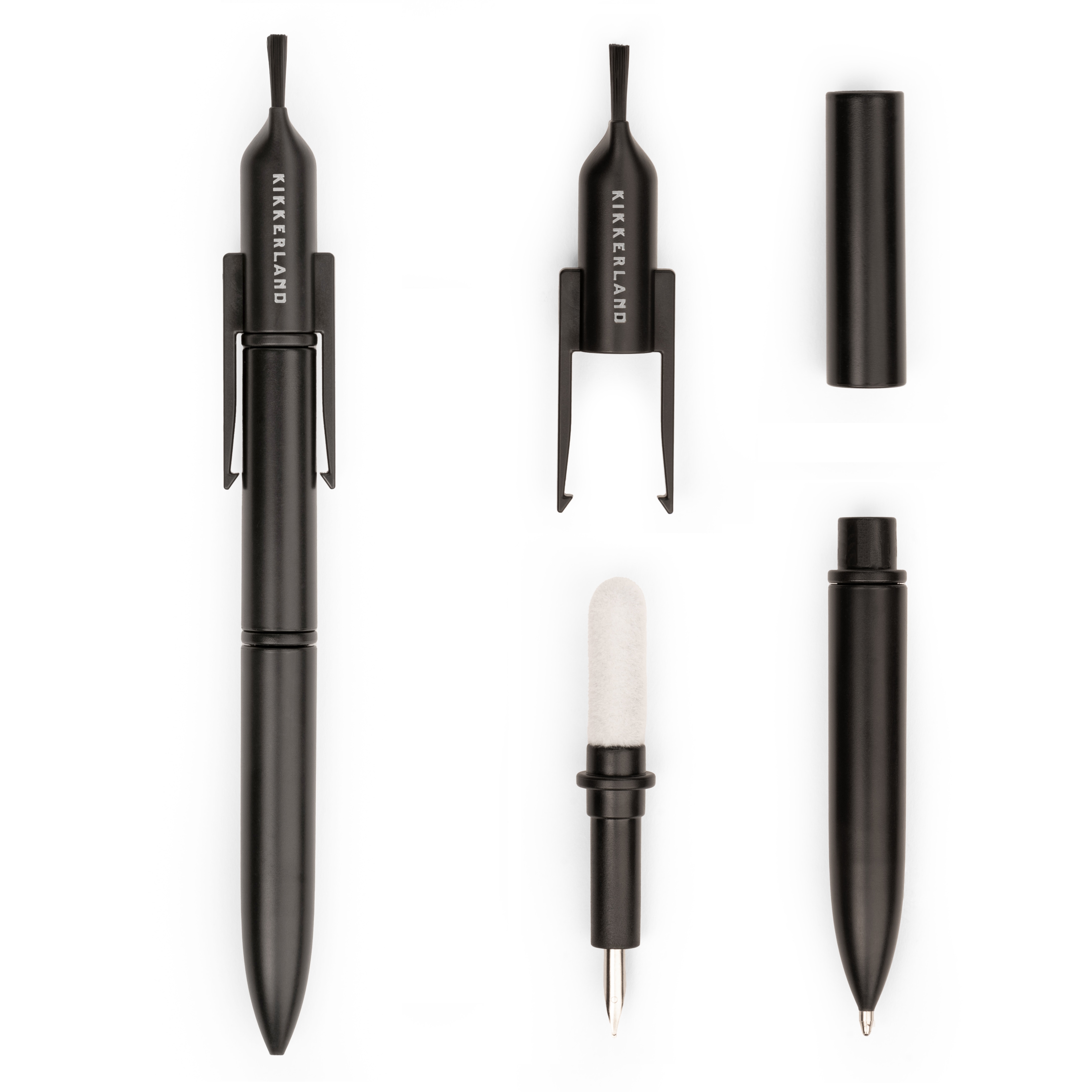 Esferográfica Kikkerland con kit de limpeza 6