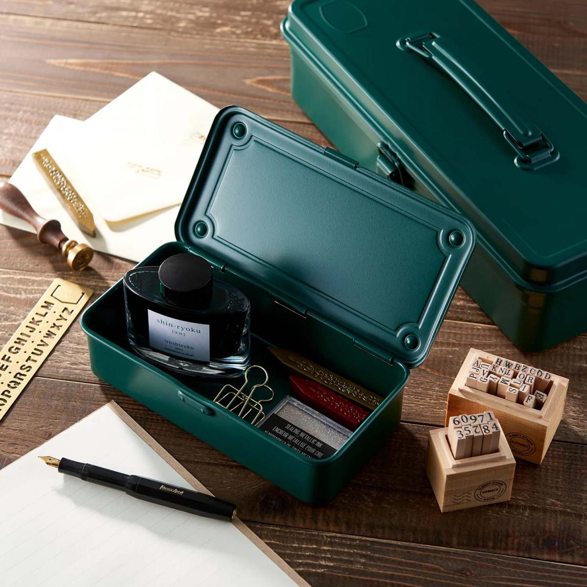 Caixa de Armazenamento Toyo Steel T190 - Verde Antigo 6