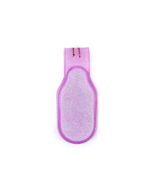 Lanterna Magnética Glitter Violeta 4