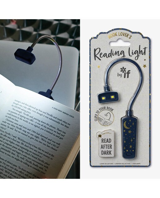 Candeeiro de Leitura Noturna Compacta Luas e Estrelas 2