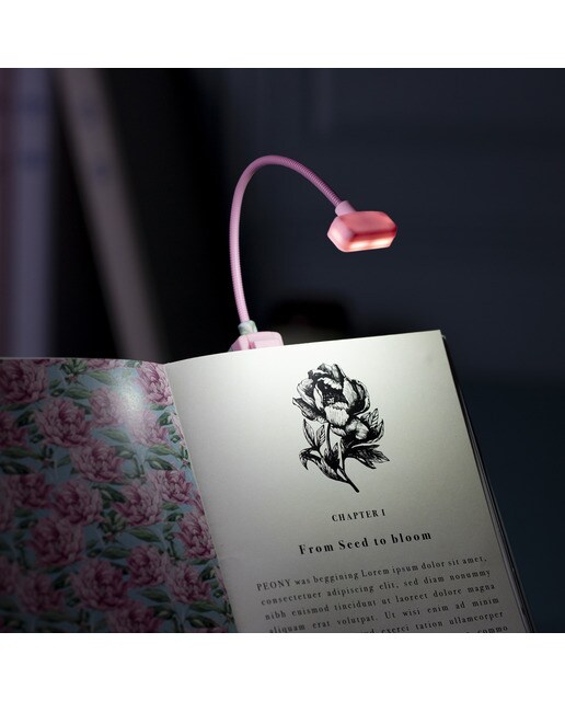 Luz de Leitura Compacta Temática Floral 3