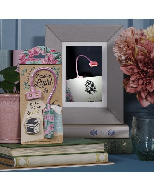Luz de Leitura Compacta Temática Floral 4