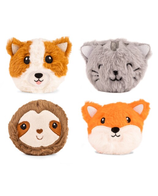 Pleota anti-stress animais de peluche de Kikkerland 1