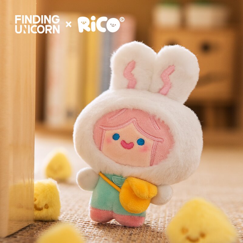 Blind Boxes Finding Unicorn CELL RICO: Happy Fluffy Series Plush 2