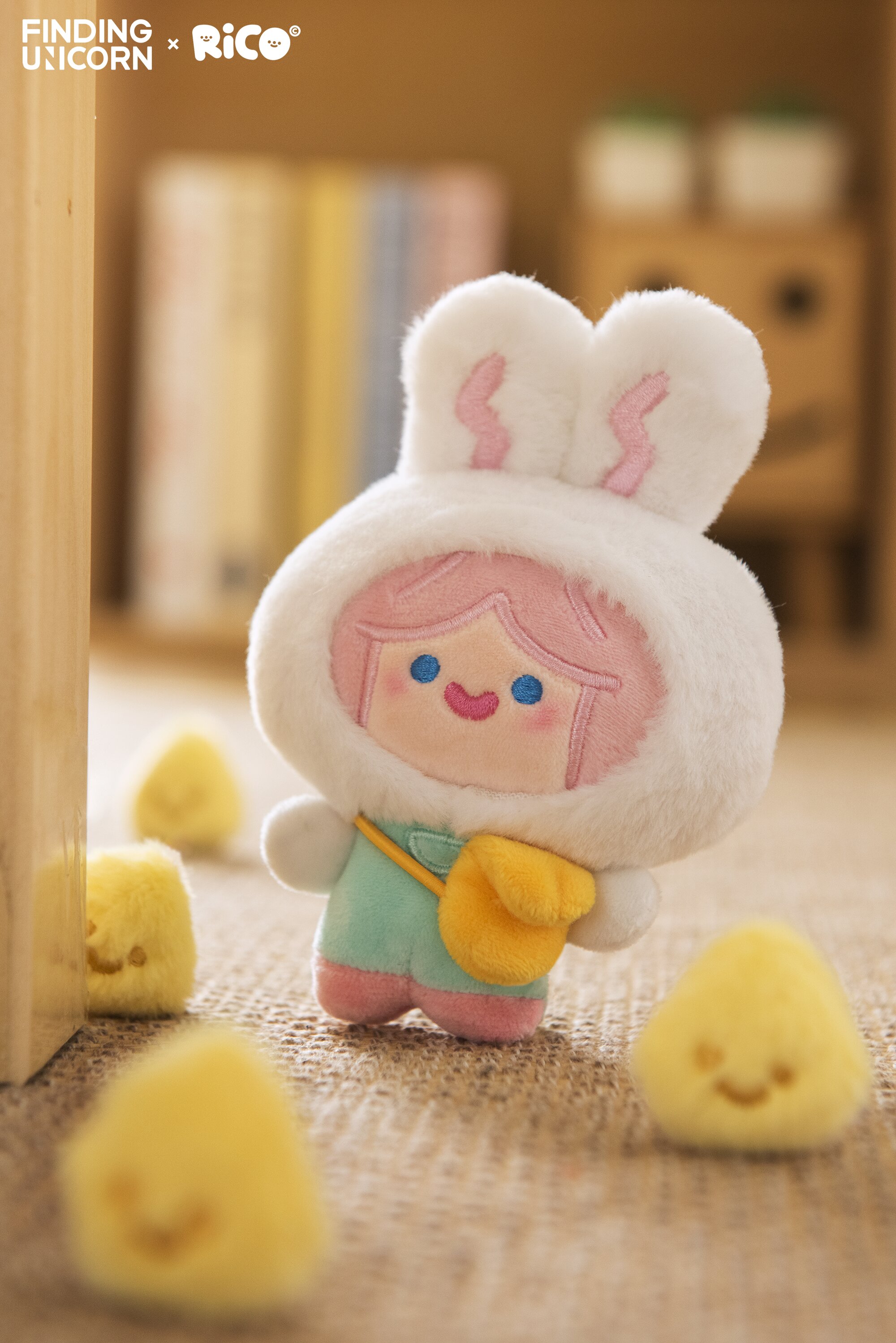 Blind Boxes Finding Unicorn CELL RICO: Happy Fluffy Series Plush 6