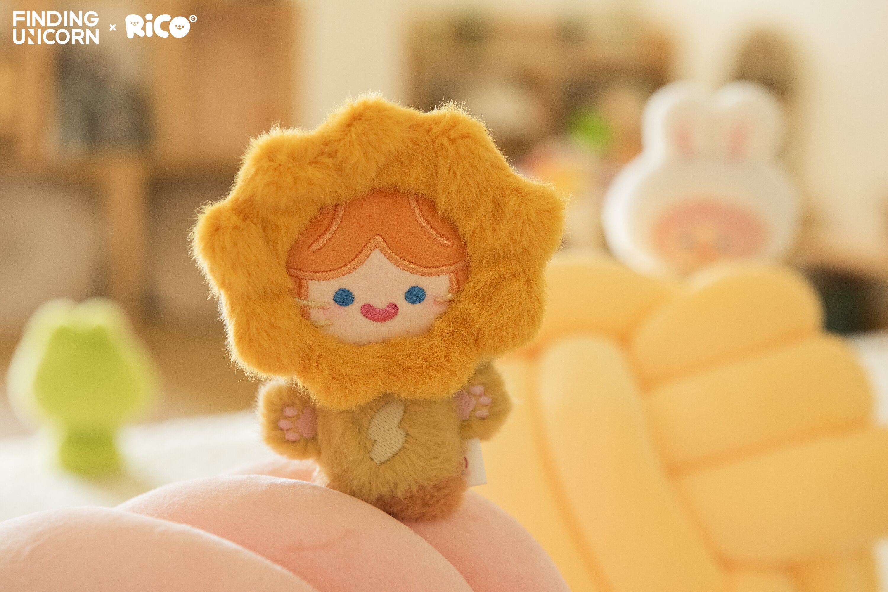 Blind Boxes Finding Unicorn CELL RICO: Happy Fluffy Series Plush 17