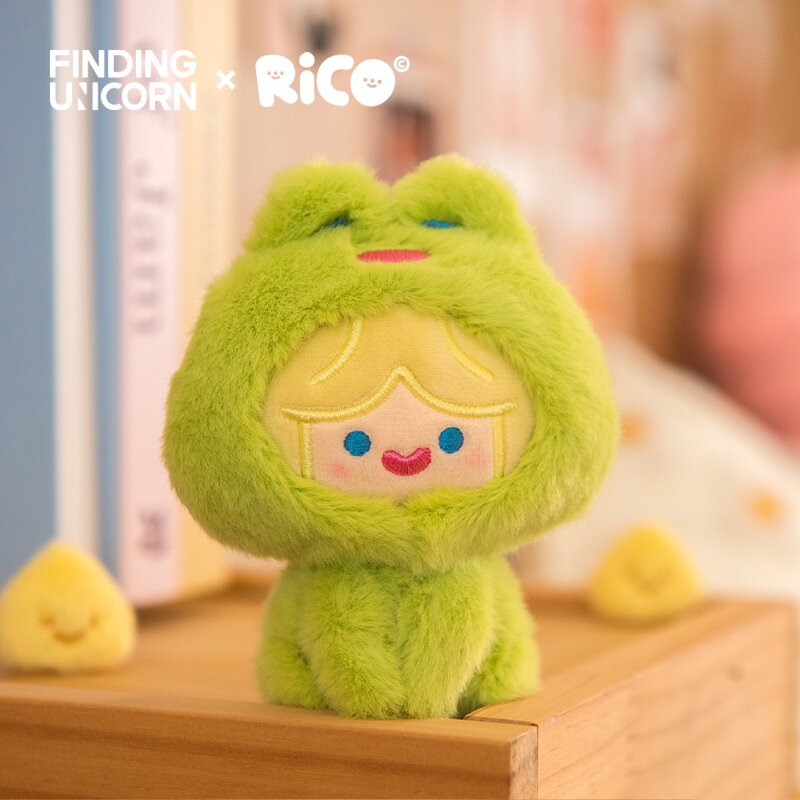 Blind Boxes Finding Unicorn CELL RICO: Happy Fluffy Series Plush 19