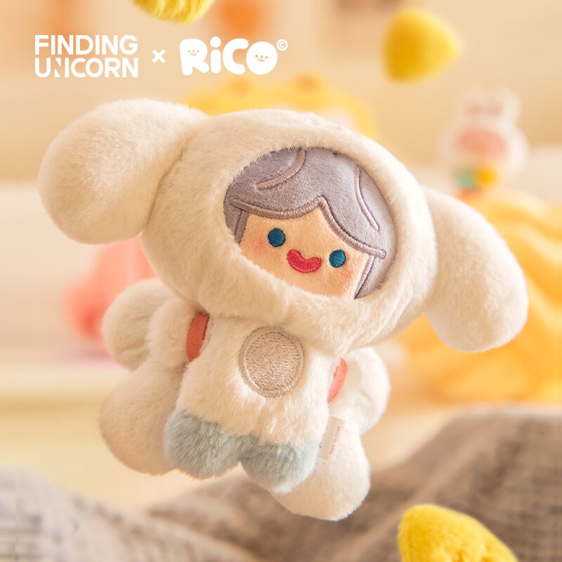 Blind Boxes Finding Unicorn CELL RICO: Happy Fluffy Series Plush 23