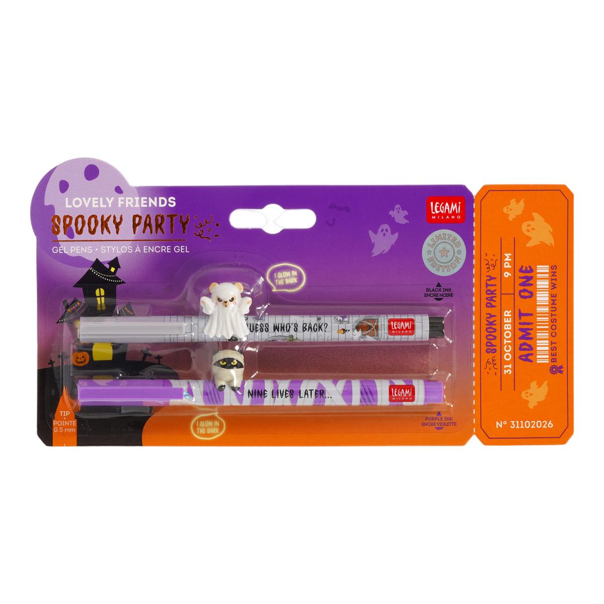 Set 2 bolígrafos con decoración Legami Edición Limitada Halloween 2026 3