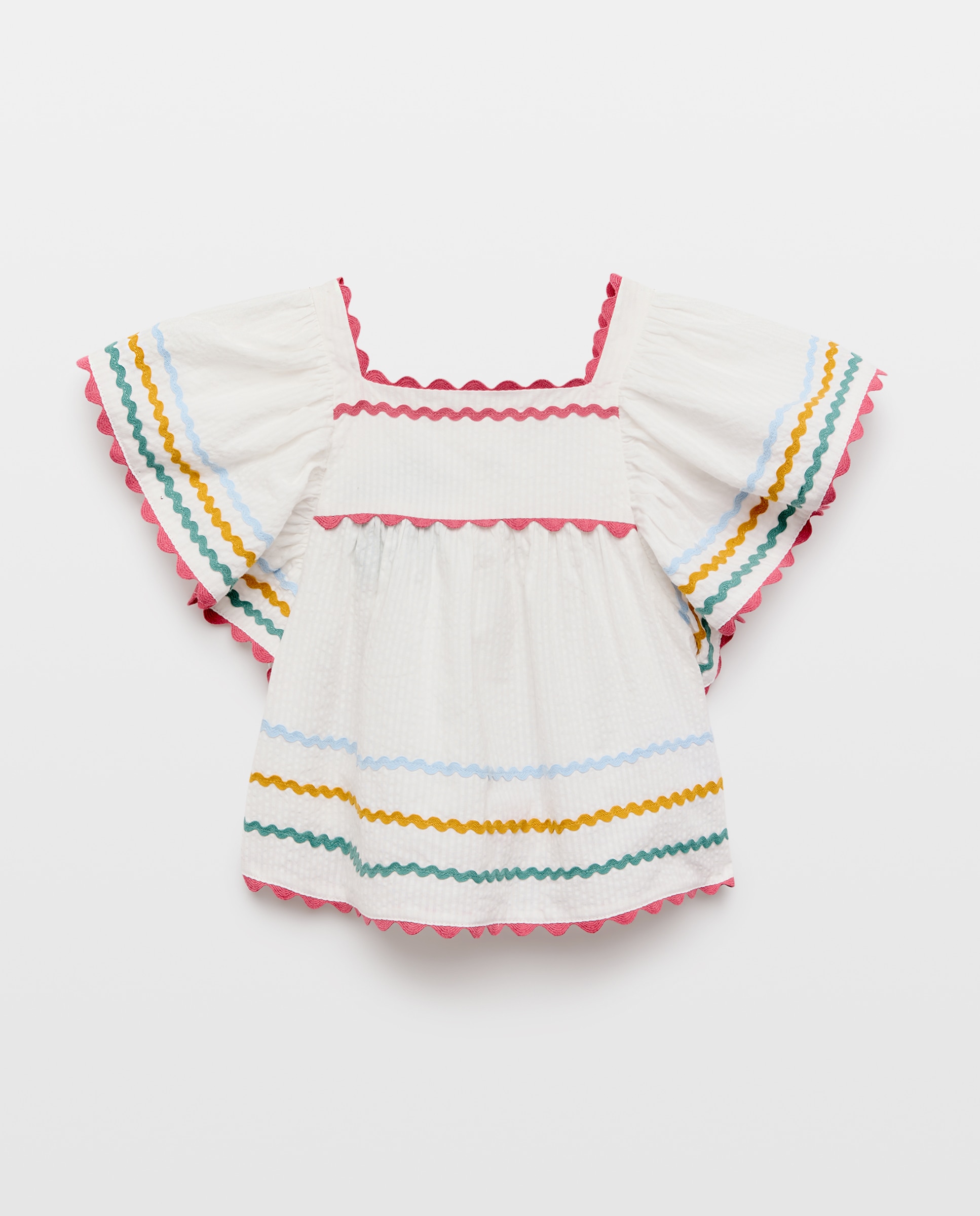 Blusa manga corta de niña - Coconut El Corte Inglés - Blanco Blanco-4