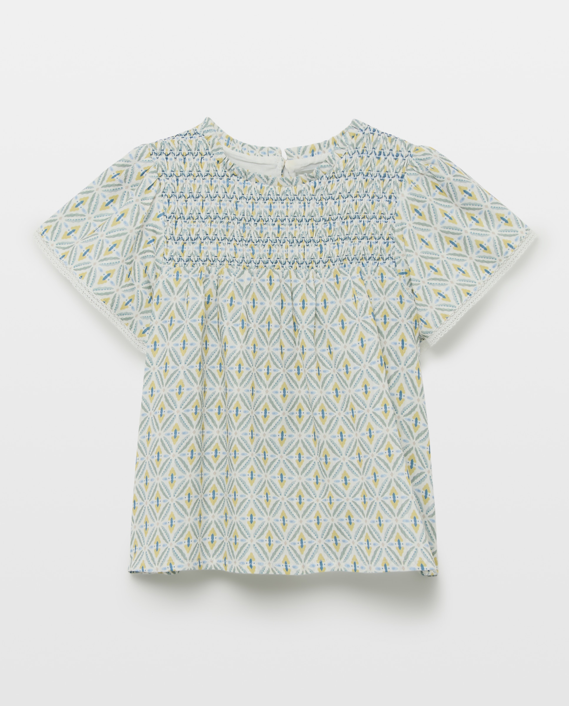 Imagem 0 de Blusa de Manga Curta com Elásticos