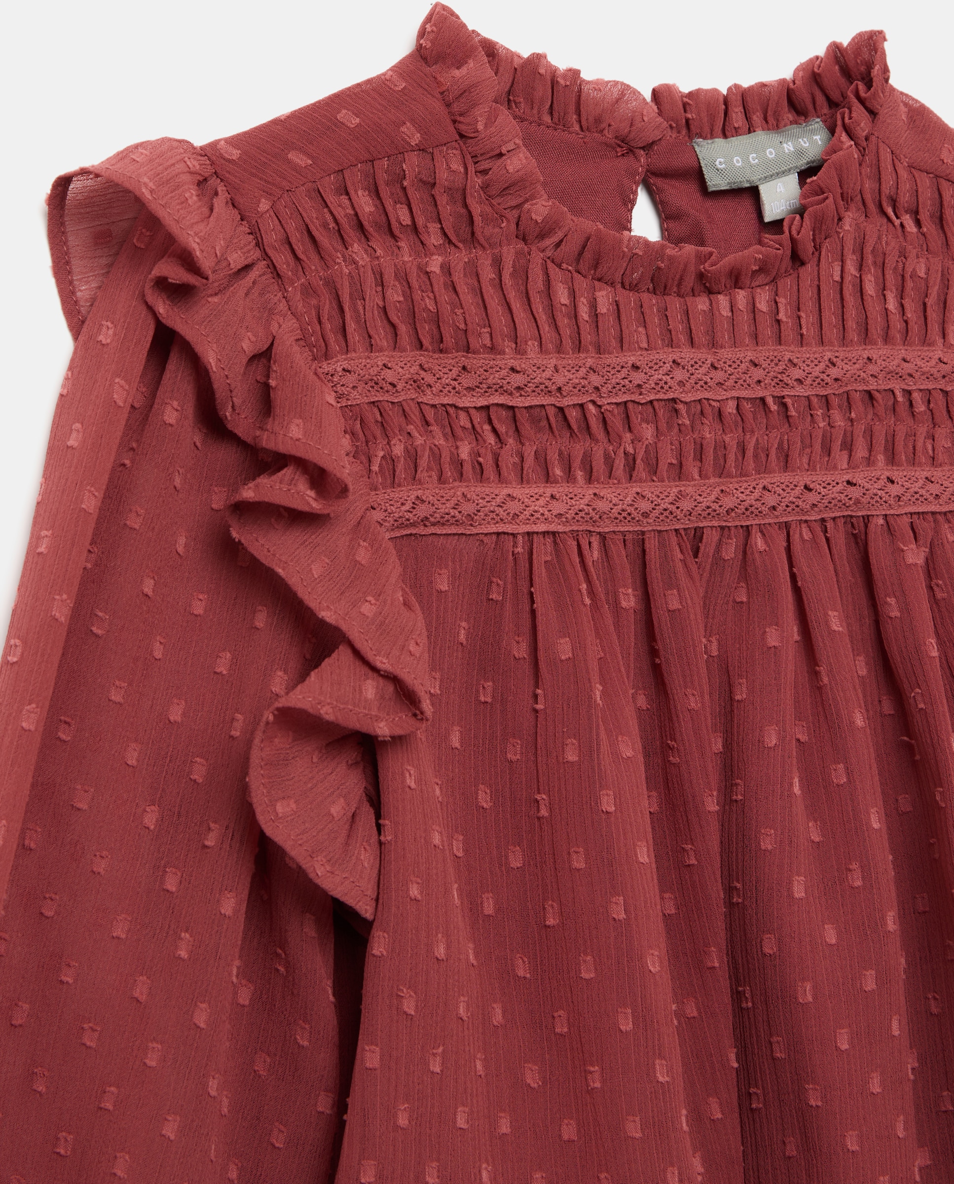 Blusa Ondulada com Manga Comprida e Plumetti Açafrão-5