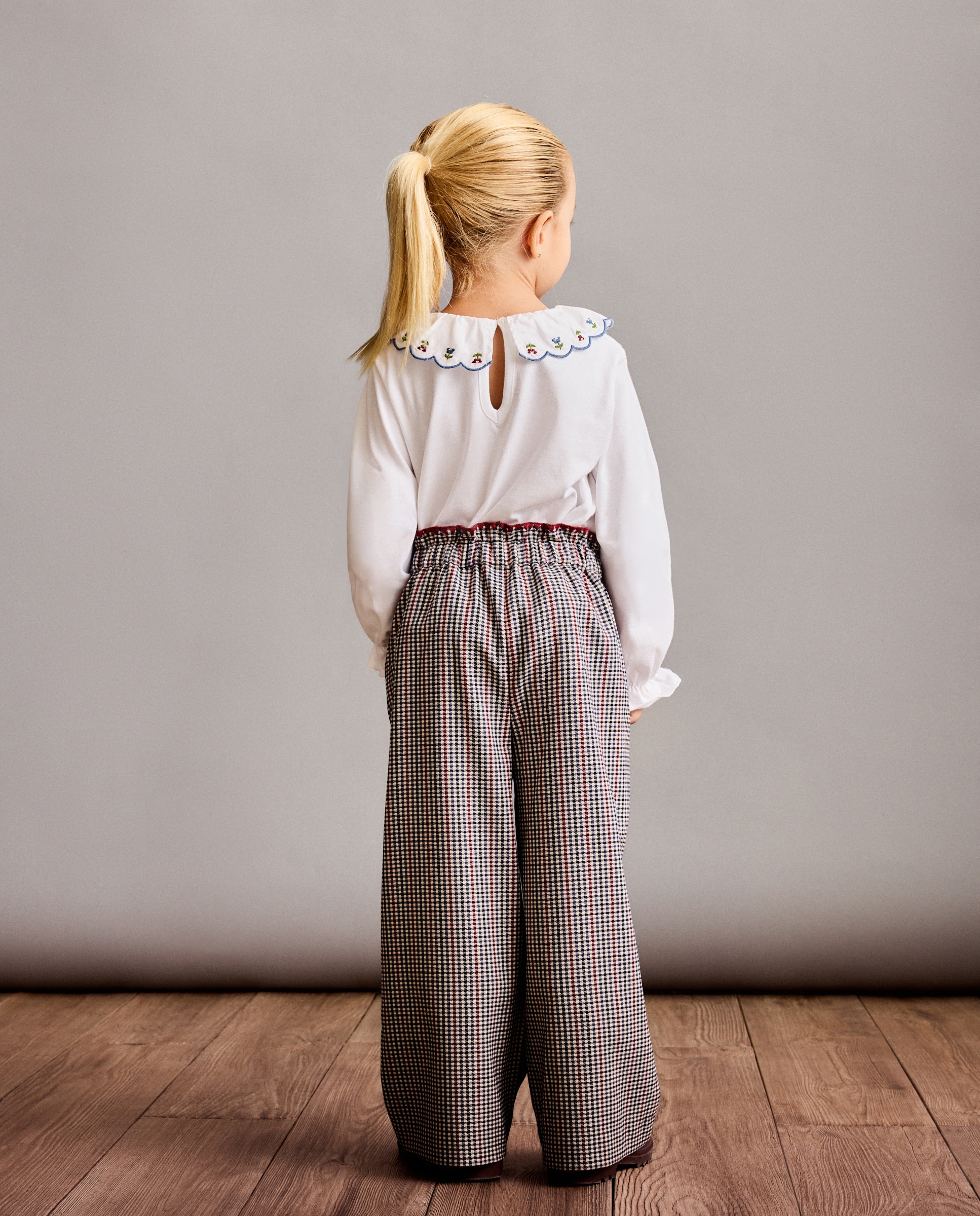 Camiseta manga larga de niña con bordado de flores - Coconut El Corte Inglés - Blanco Blanco-4