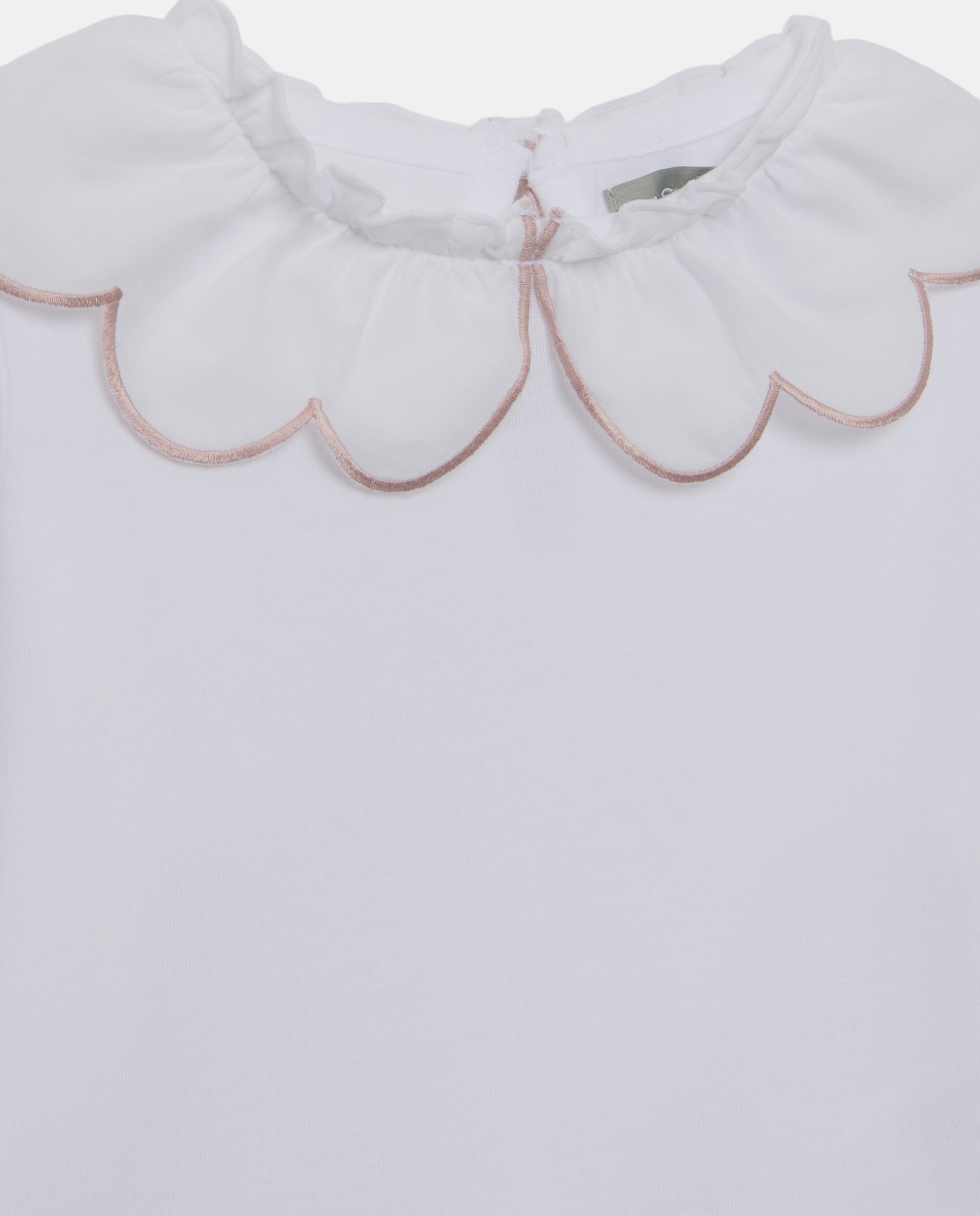 Camiseta manga larga de niña scallop - Coconut El Corte Inglés - Blanco Blanco-5